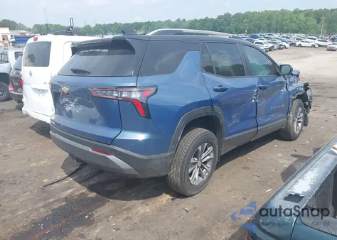 2025 Chevrolet Equinox Fwd Lt из США, поврежденный, VIN 3GNAXHEG1SL178520